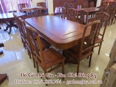 Bàn Ăn Hình Chữ Nhật
