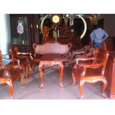 Bộ bàn ghế luy y gỗ hương