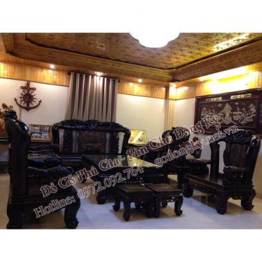 Bộ bàn ghế minh quốc công tay 12
