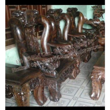 Bộ bàn ghế minh quôc đào tay nghê